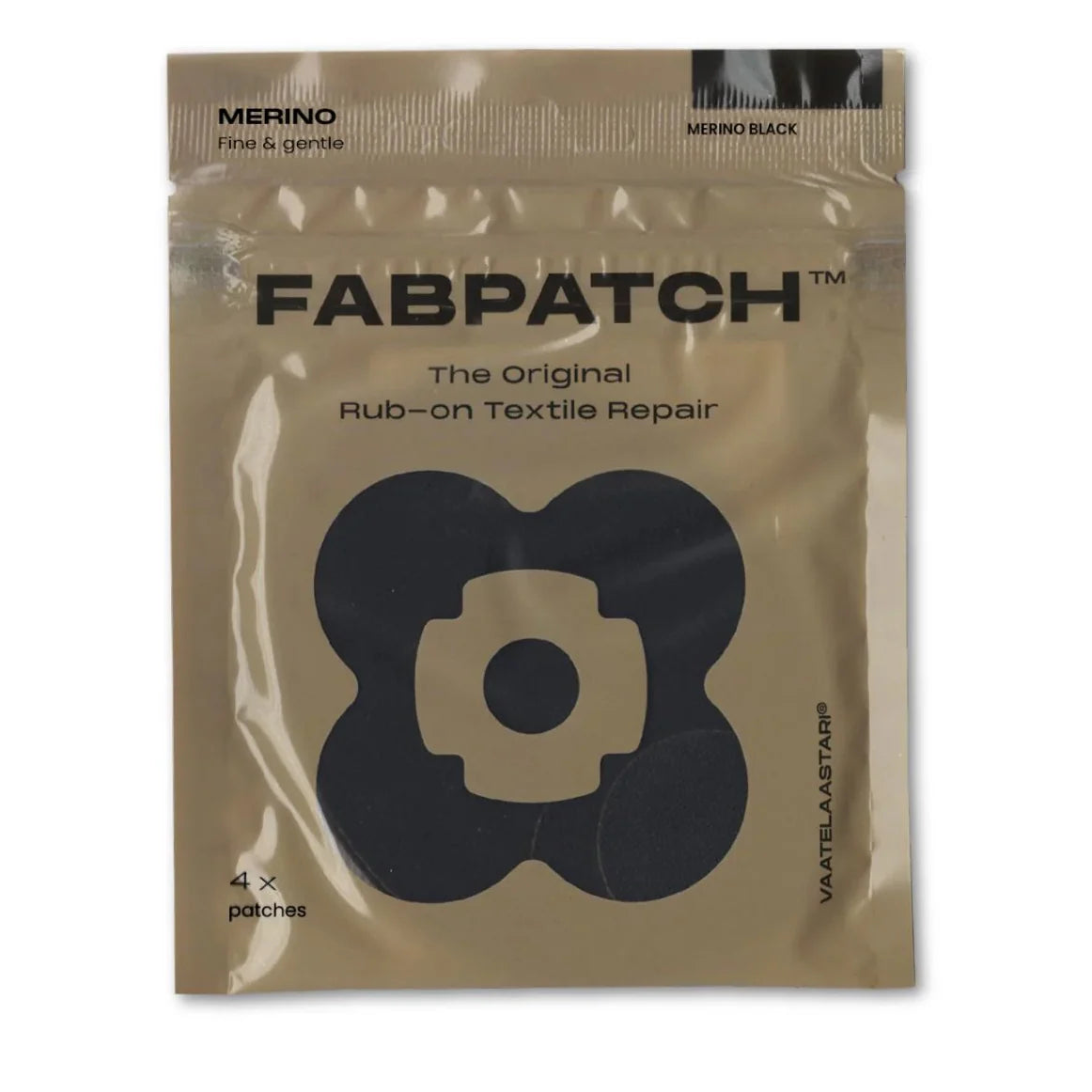 FabPatch Merino Patches - Black