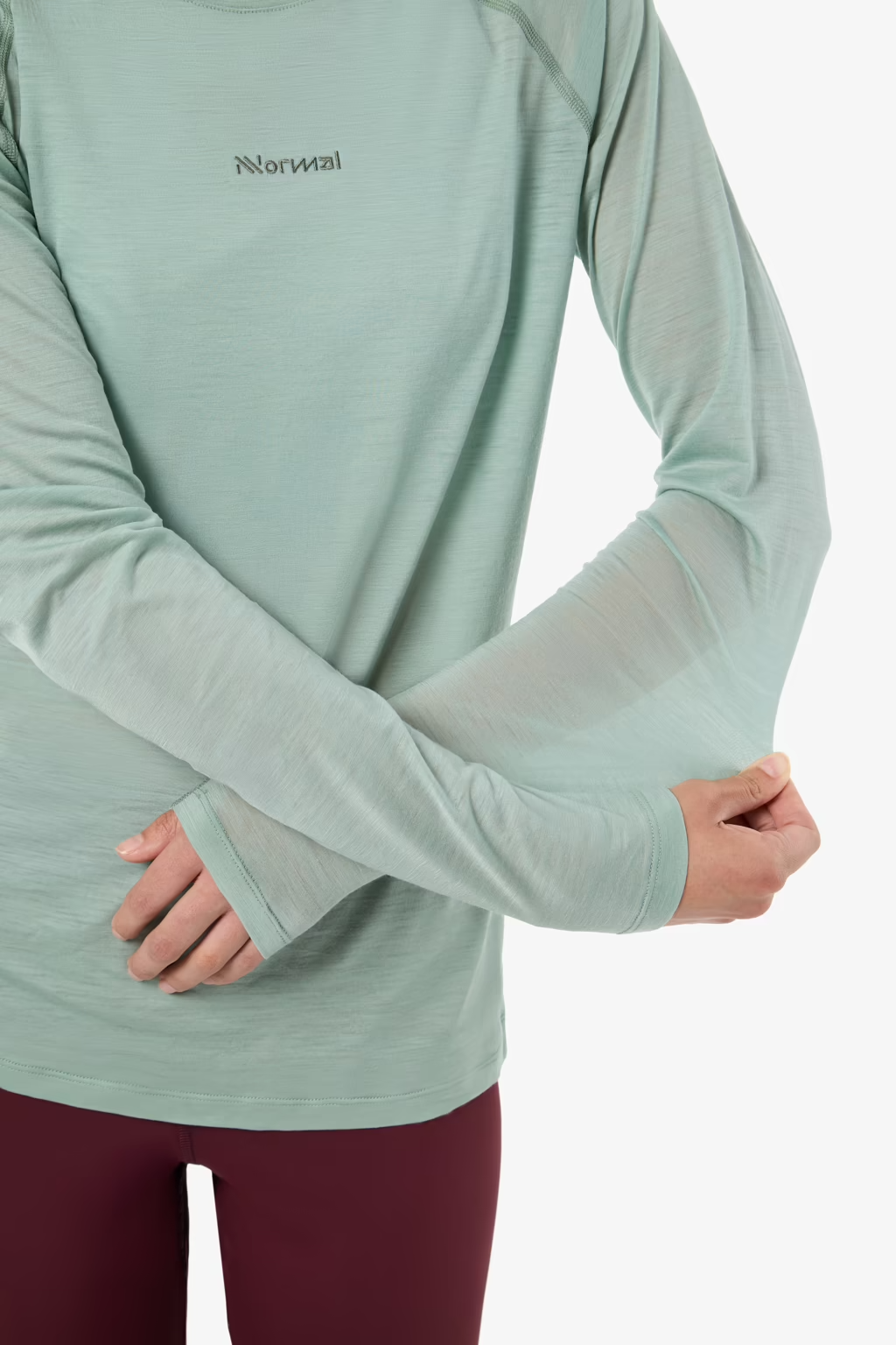 NNormal Merino Long Sleeve 02 (Women's) - Green