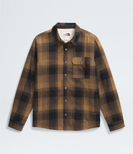 The North Face Campshire Fleece Shirt (Men's) - Utility Brown TNF Shadow Plaid The North Face