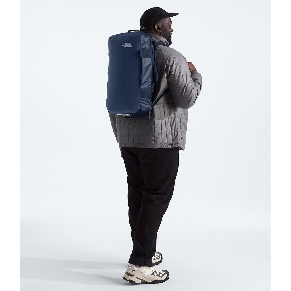 The North Face Base Camp Voyager Duffel 32L - Shady Blue/Summit Navy