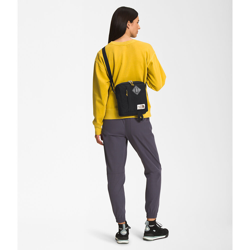 The North Face Berkeley Crossbody - TNF Black/Mineral Gold-NPF - Find Your Feet Australia Hobart Launceston Tasmania