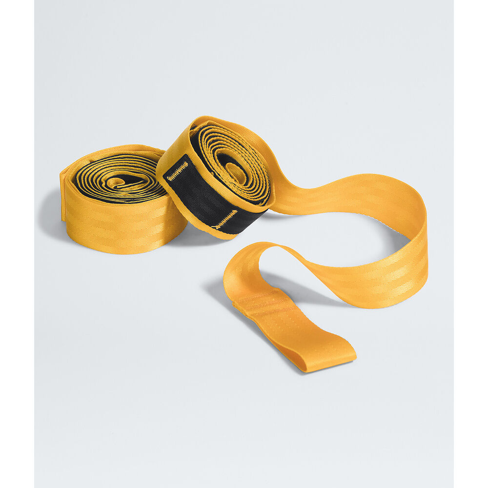 Yellow resistance band on a light gray background - The North Face Wawona Camp Hammock - Summit Gold/TNF Black
