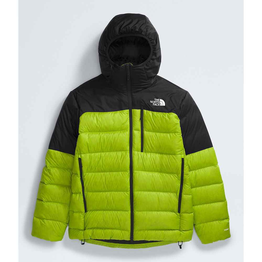 The North Face Kalix Down Hooded Jacket (Men's) - Meadow Grass TNF Black