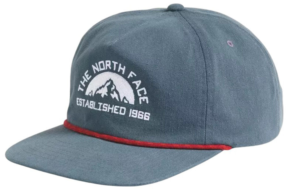The North Face Norm 5-Panel Hat - Granite Grey/Established 1966 Graphic