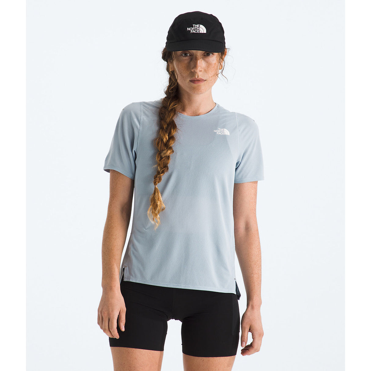 The North Face Summit Series High Trail Short-Sleeve Tee (Women's) - Frost Grey