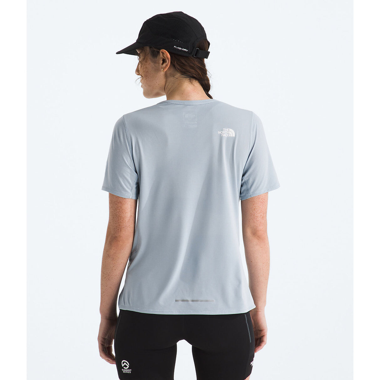The North Face Summit Series High Trail Short-Sleeve Tee (Women's) - Frost Grey