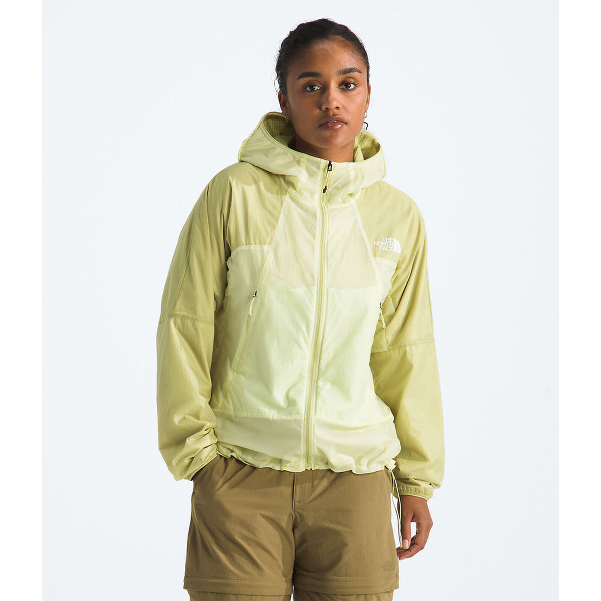 The North Face Ridgelite FUTUREFLEECE™ Wind Jacket (Women's) - Lemon Mist/Pear