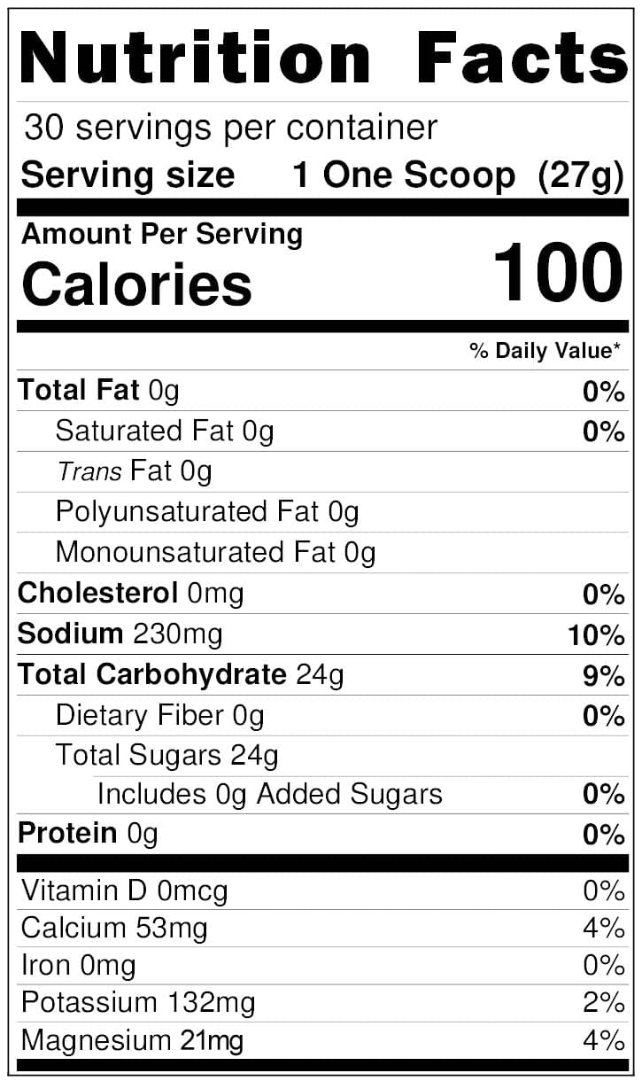 Bix Performance Fuel Mix - 820g Bag - 30 Servings