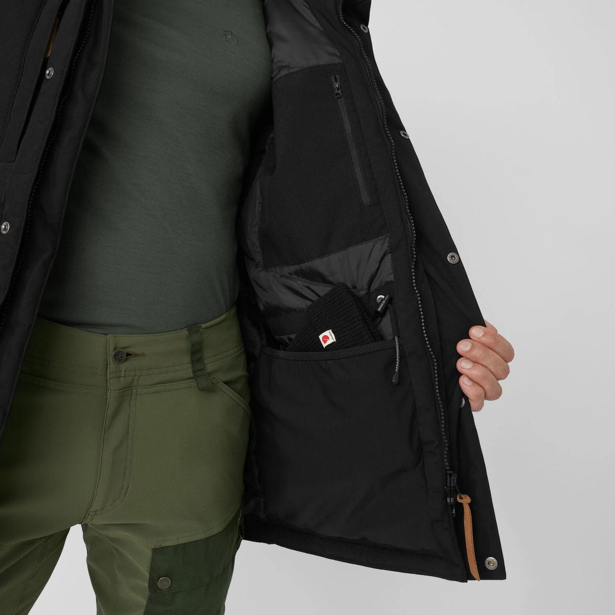 Fjällräven Nuuk Parka (Men's) - Black