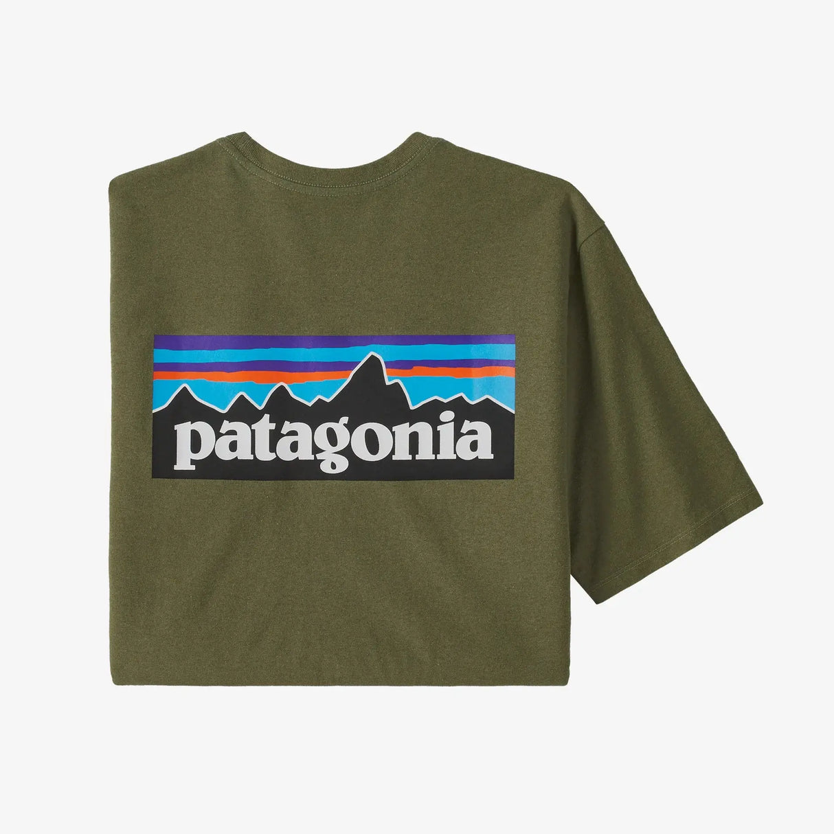 Patagonia P-6 Logo Responsibili-Tee (Men's) - Wyoming Green