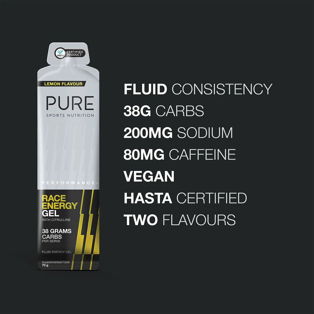 Pure Performance + Race Energy Gel 70g