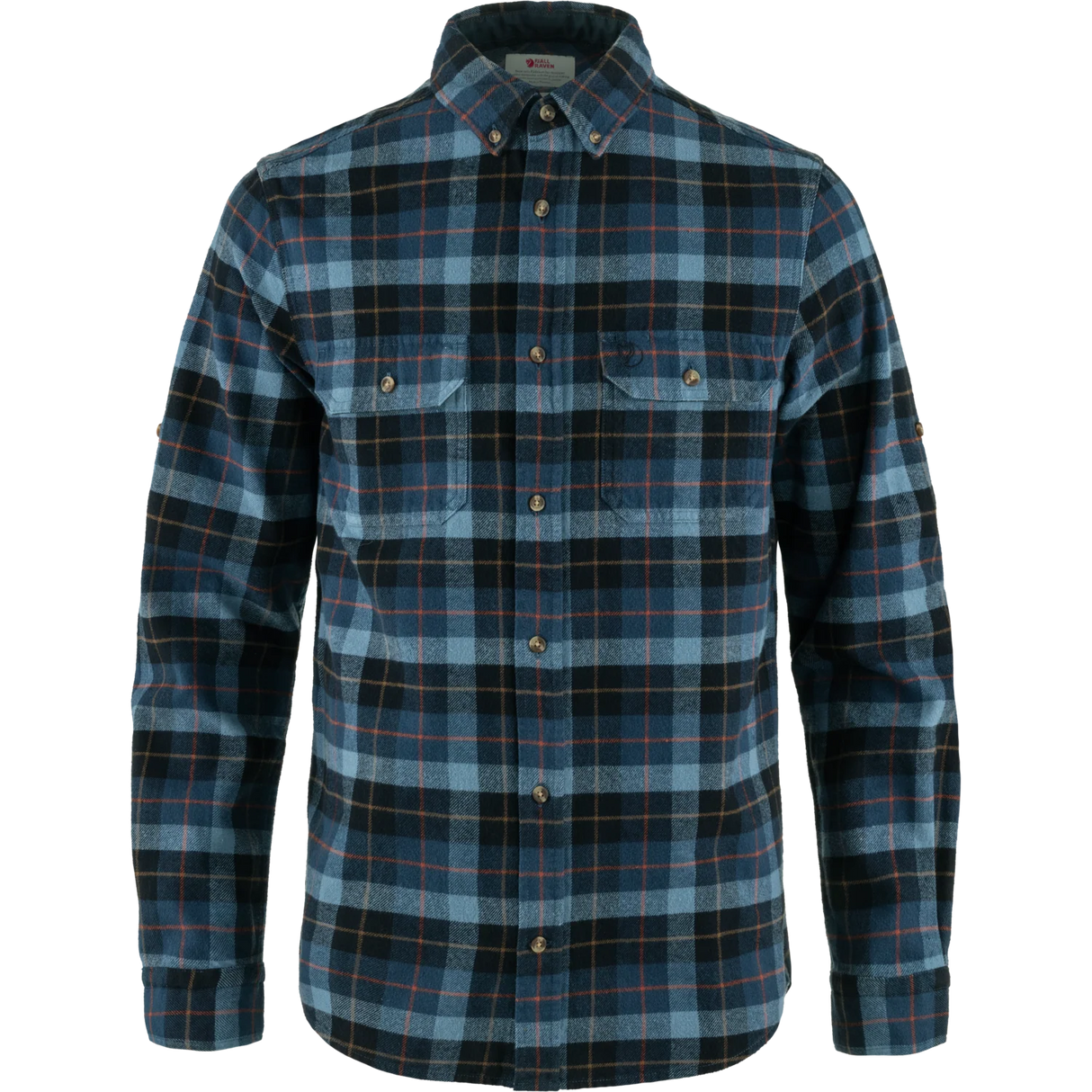 Fjällräven Singi Heavy Flannel Shirt (Men's) - Dark Navy/Indigo Blue