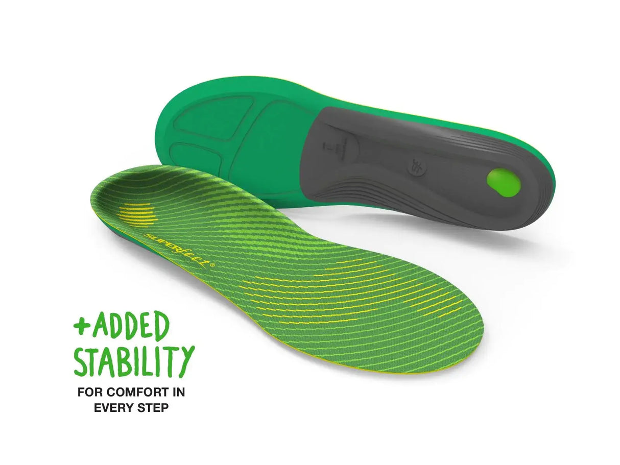 Superfeet Run Support High Arch Insoles (Men's) Superfeet