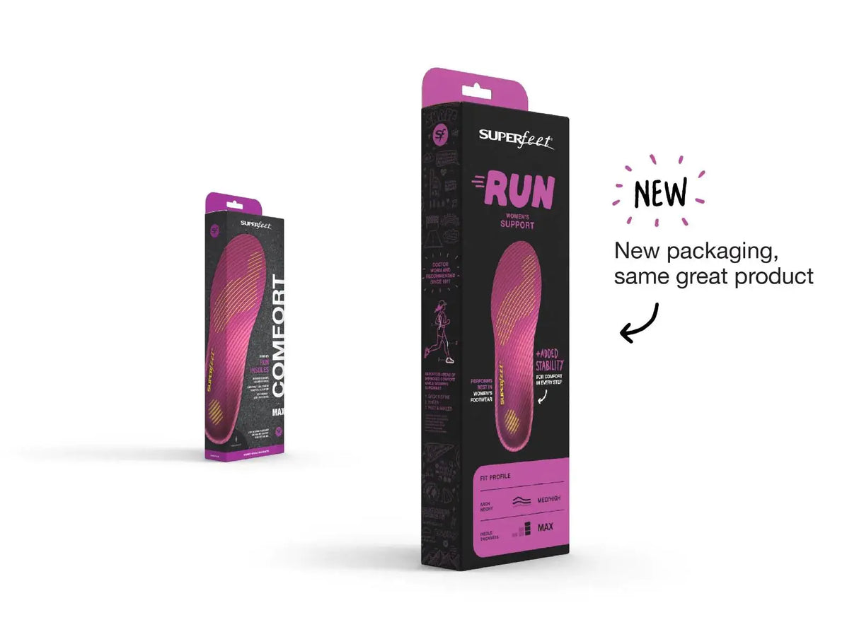 Superfeet Run Support Insoles (Women's) Superfeet
