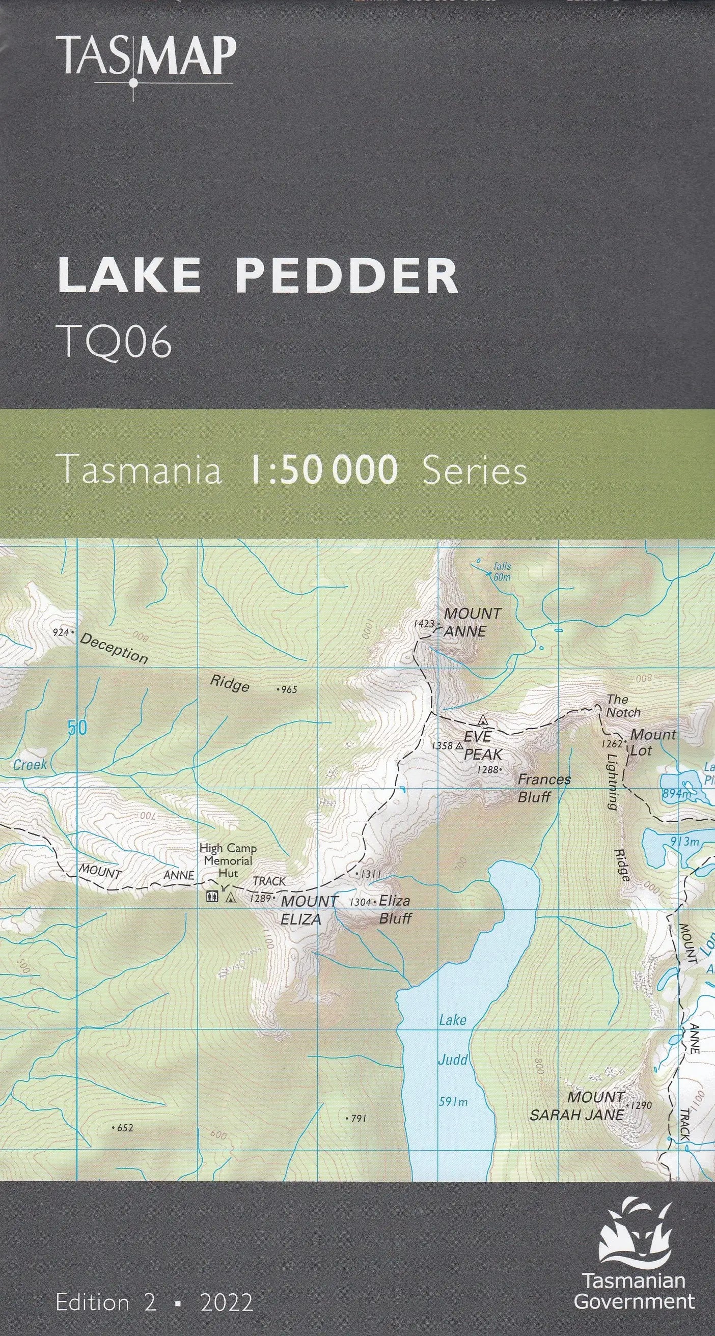 Tasmap 1:50000 Topographic/Cadastral Maps TasMap