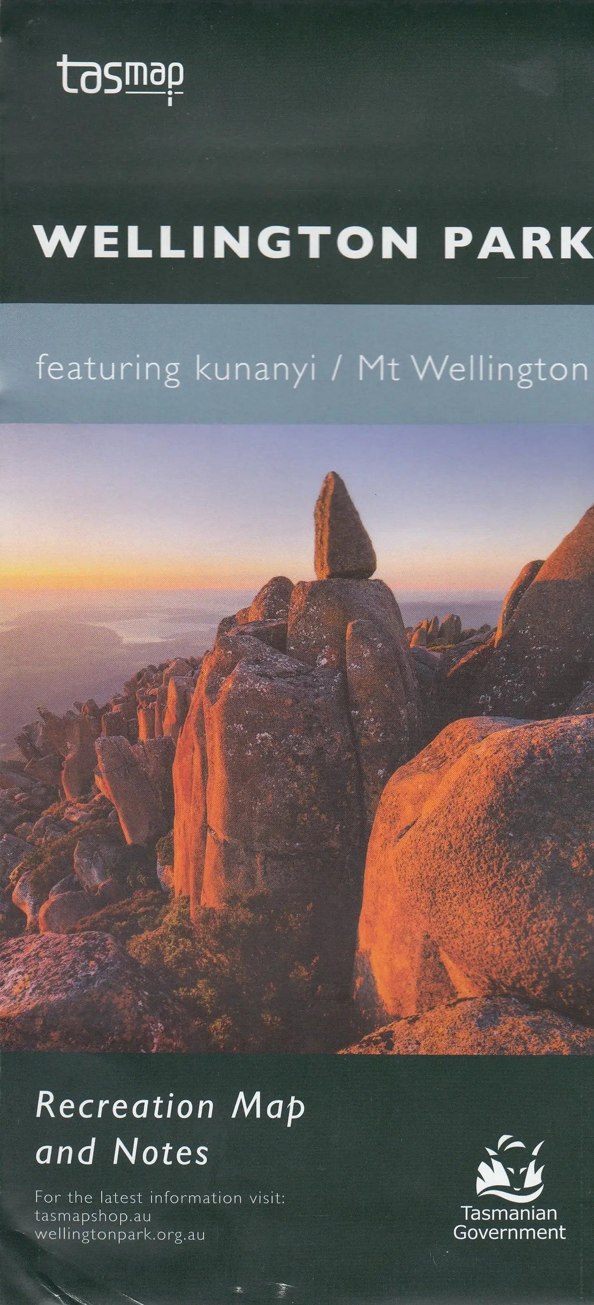 Tasmap National Park, Walk & Recreational Maps & Notes