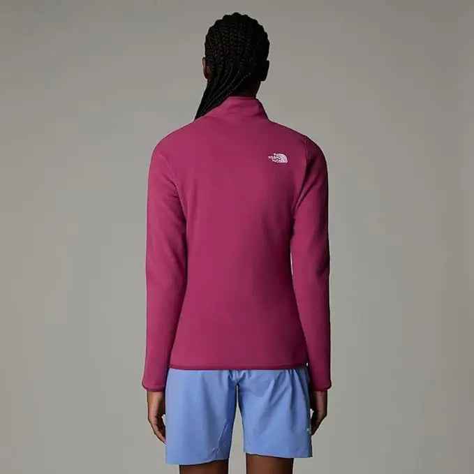 The North Face Glacier Quarter Zip Fleece (Women's) -Cyber Berry