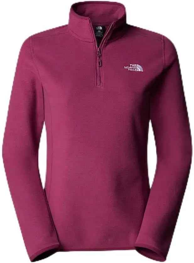 The North Face Glacier Quarter Zip Fleece (Women's) -Cyber Berry