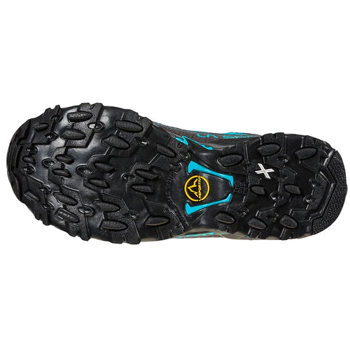 La Sportiva Ultra Raptor II GTX Mid Hiking Boot (Women's) Carbon/Topaz - Wide La Sportiva