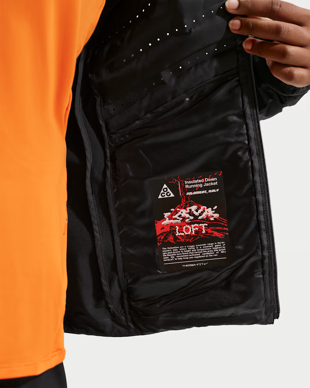 - Nike ACG Lava Loft Therma-FIT Trail Running Jacket (Women's) - Black/Black/Black/Summit White