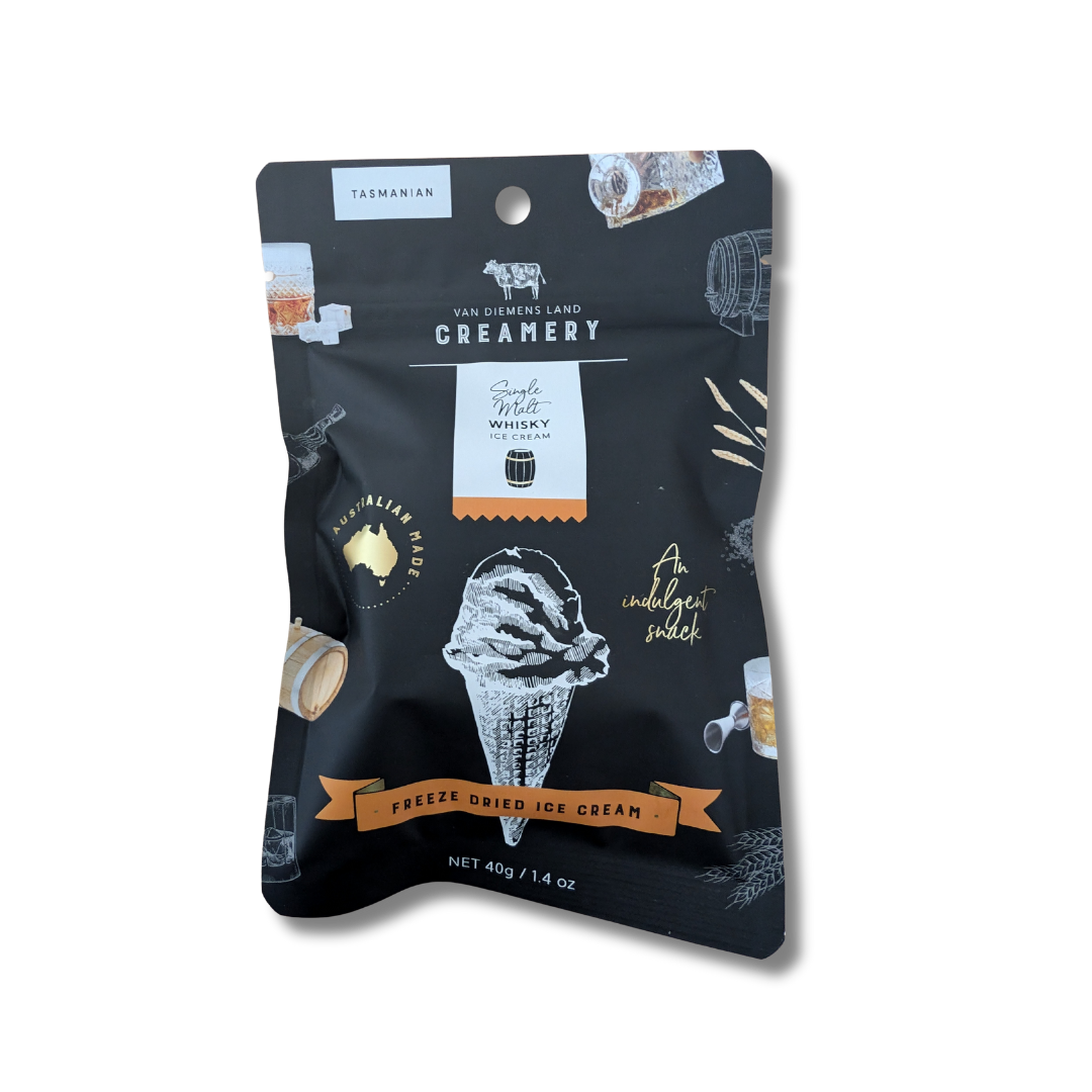 Van Diemens Land Creamery Freeze Dried Ice Cream - Whisky