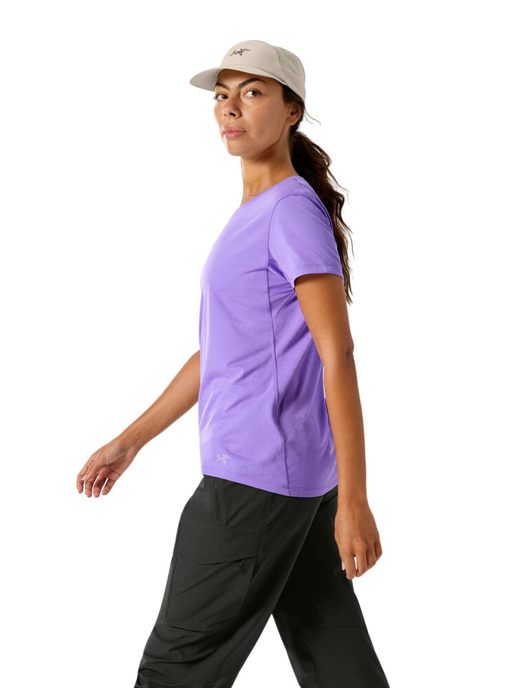 Arc'teryx Taema Crew Neck Short Sleeve T-Shirt (Women's) - Aster Heather - Purple