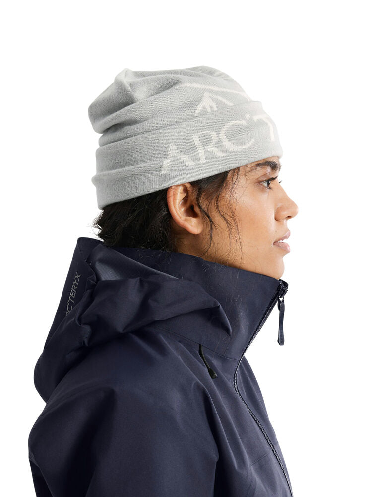 Arc'teryx Bird Word Toque - Solitude/Arctic Silk - Grey - White