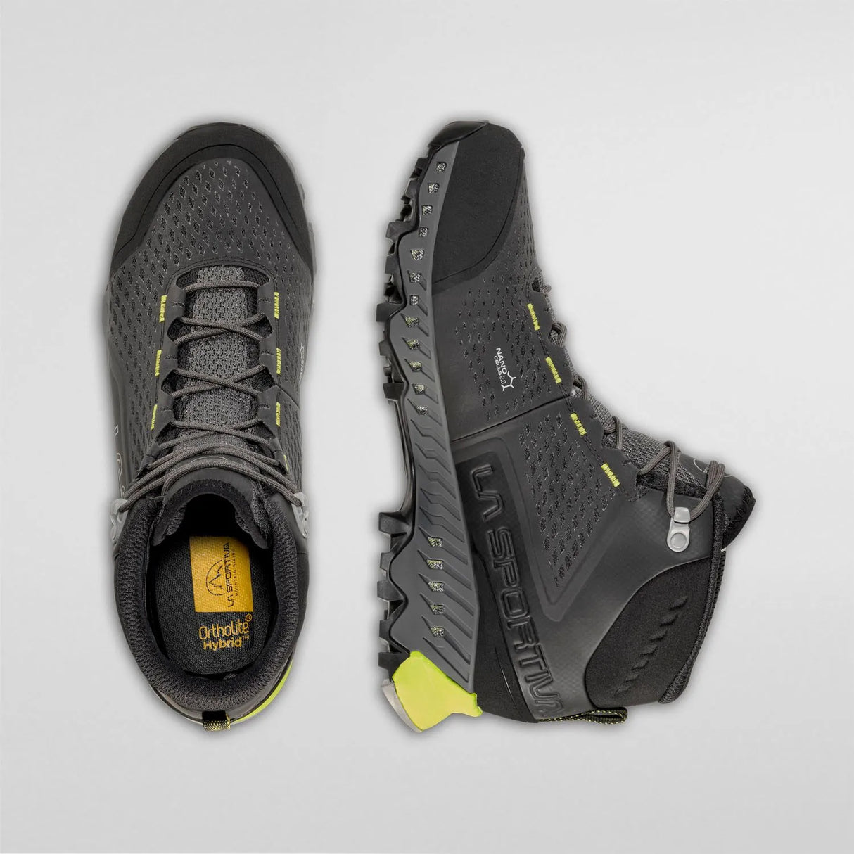 La Sportiva Stream GORE-TEX Mid Boots (Men's) - Carbon/Apple Green