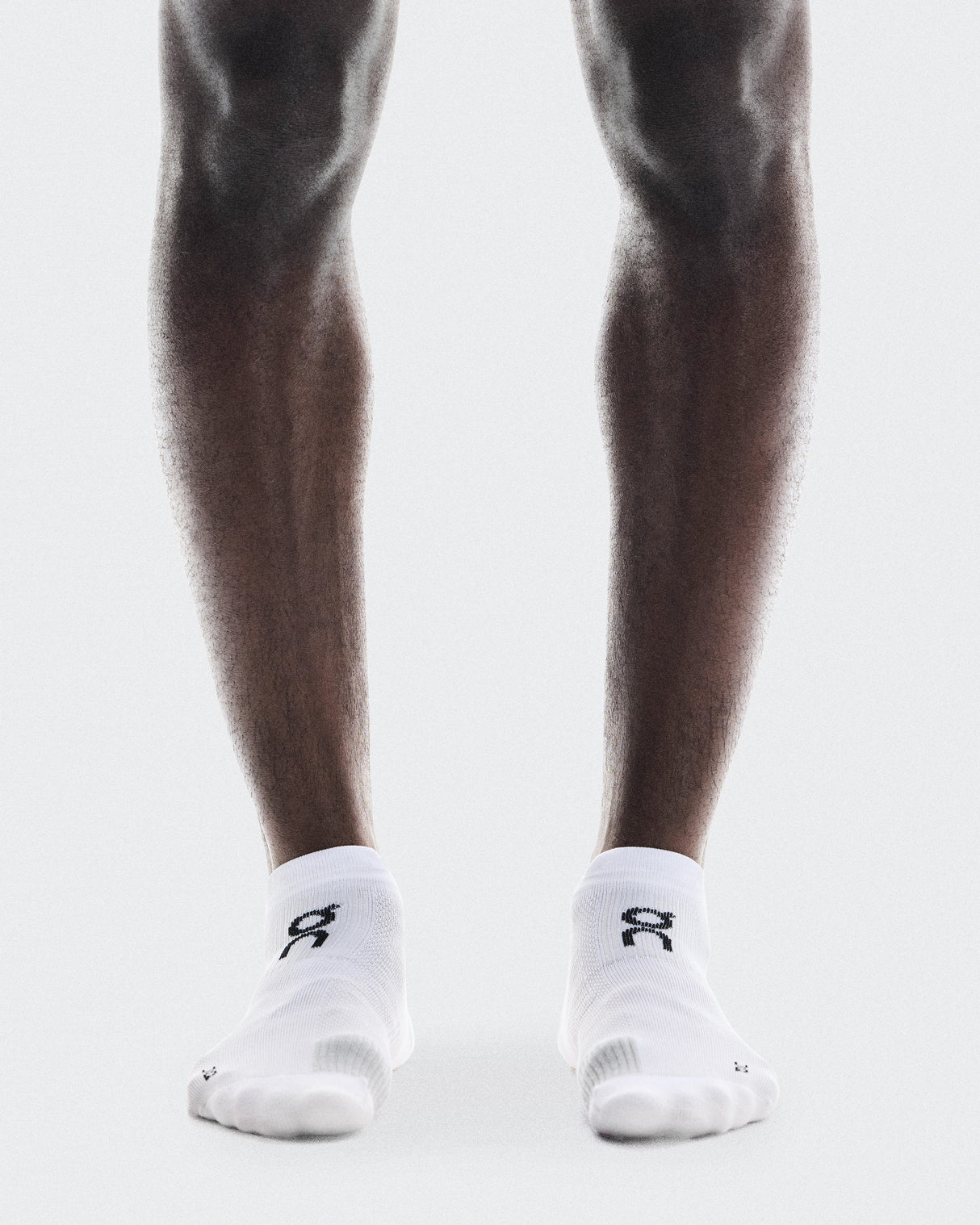 On Performance Run Sock Low (Unisex) - White/Glacier