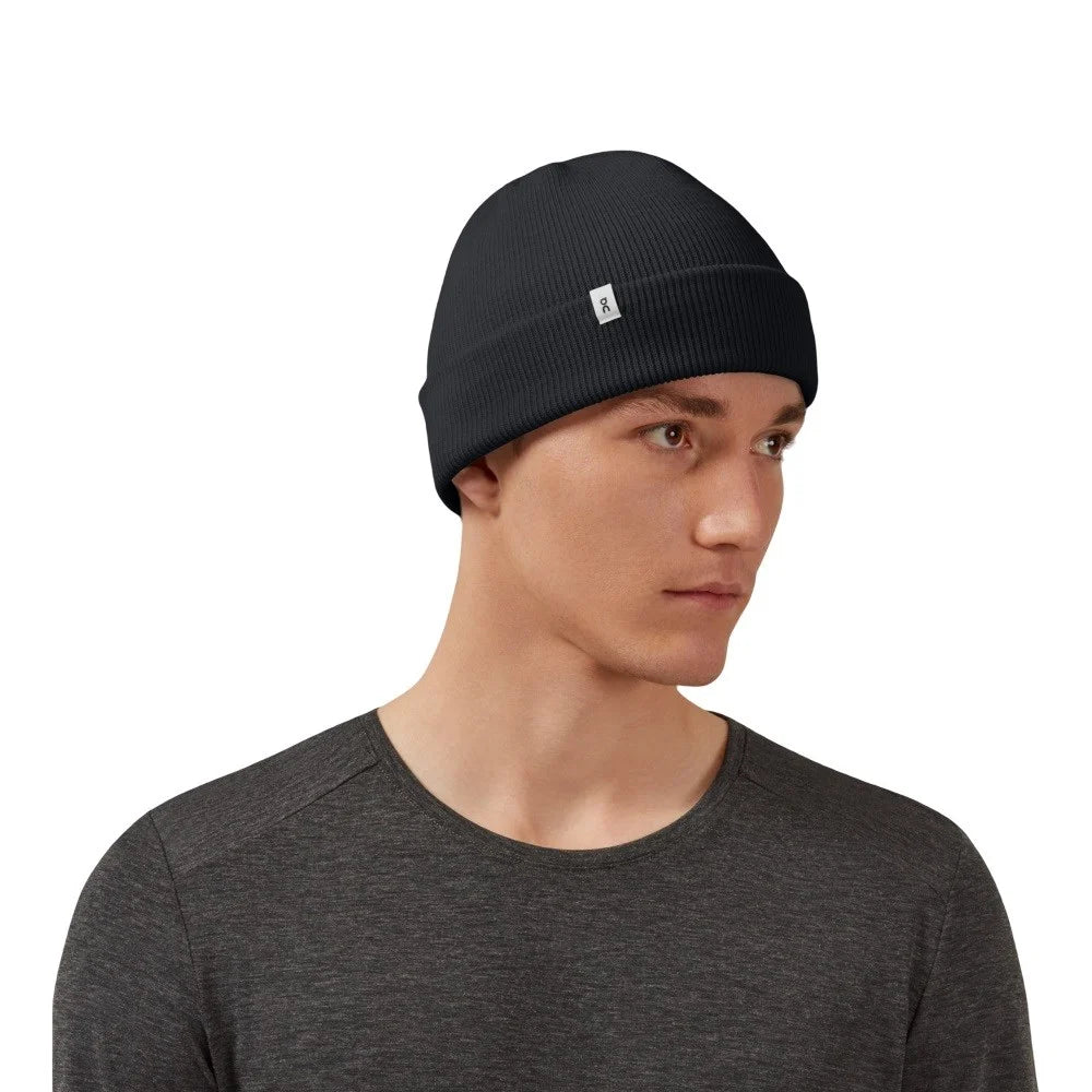 On Merino Beanie - Black