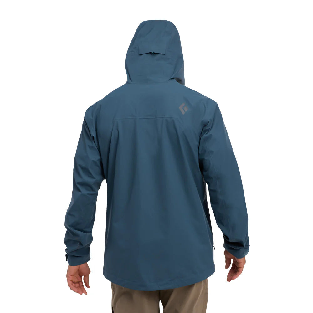 Black Diamond Strataline Stretch Shell (Men's) - Midnight Blue