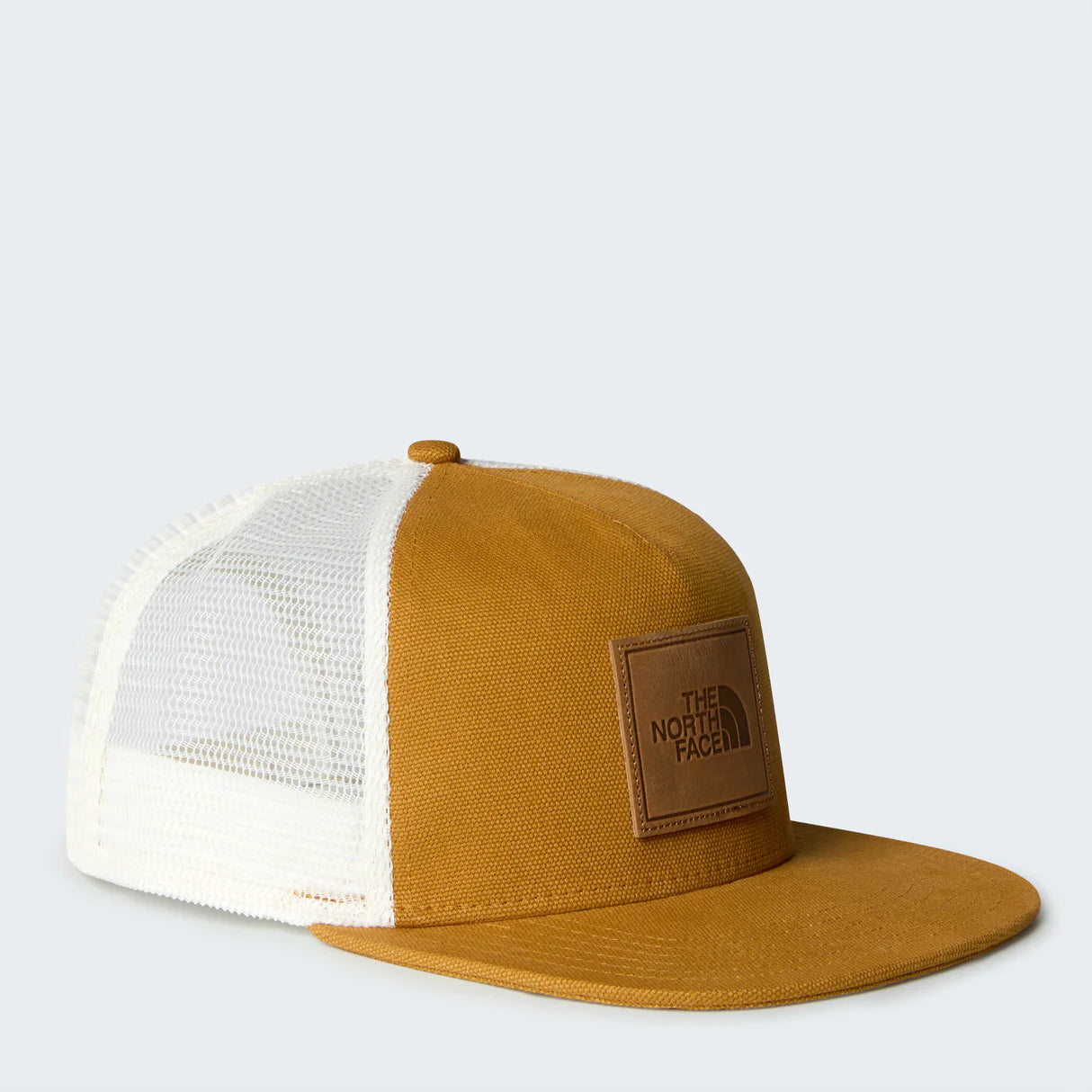 The North Face Half Dome Trucker - Timber Tan/Leather Patch