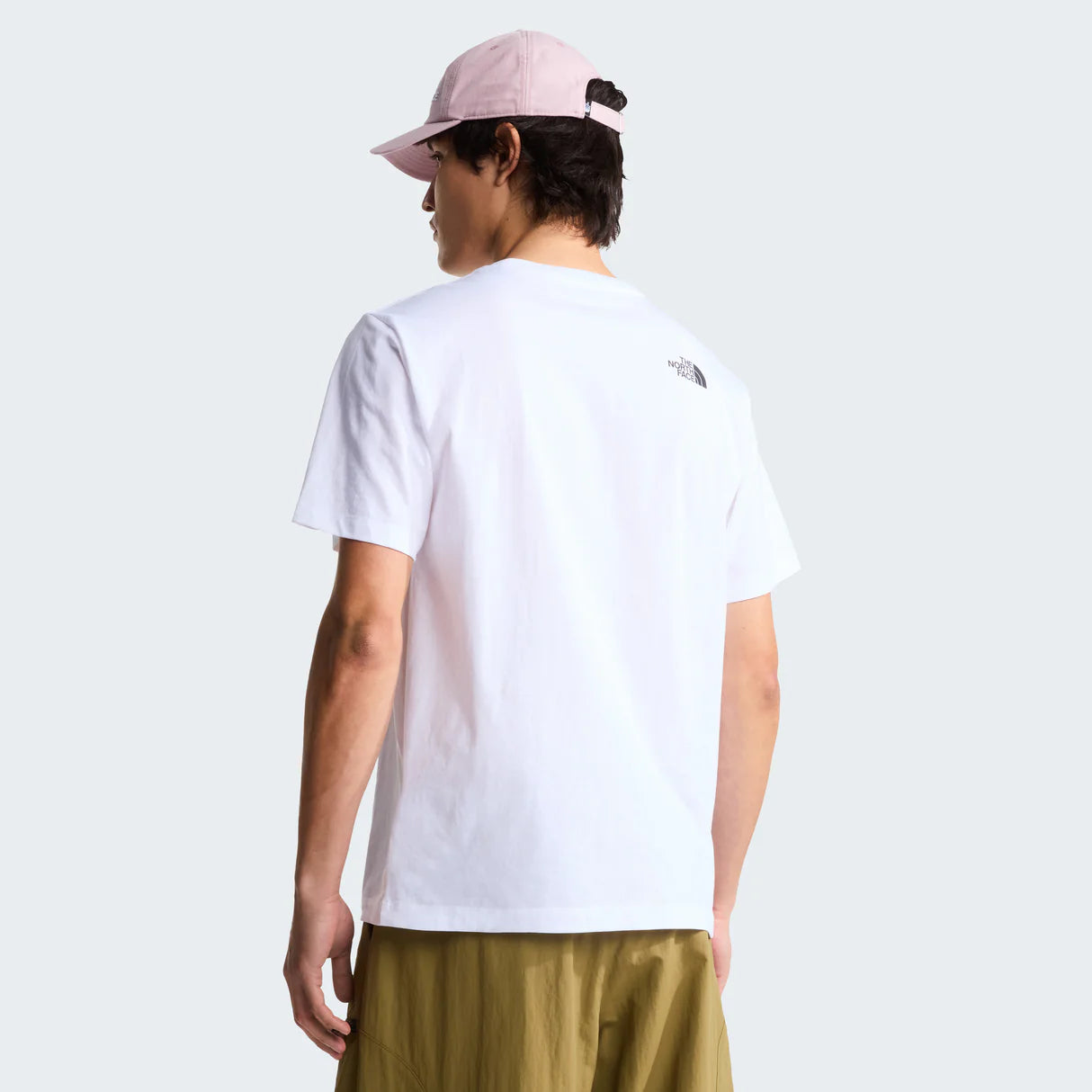 The North Face Evolution Half Dome Short-Sleeve Tee (Men's) - TNF White/TNF Black