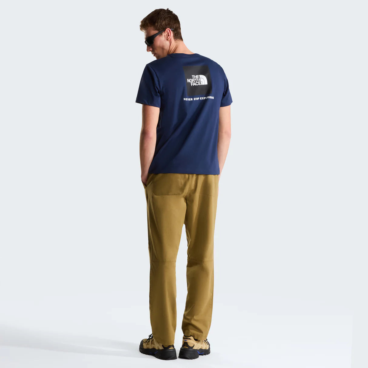The North Face Evolution Box NSE Short-Sleeve Tee (Men's) - Summit Navy