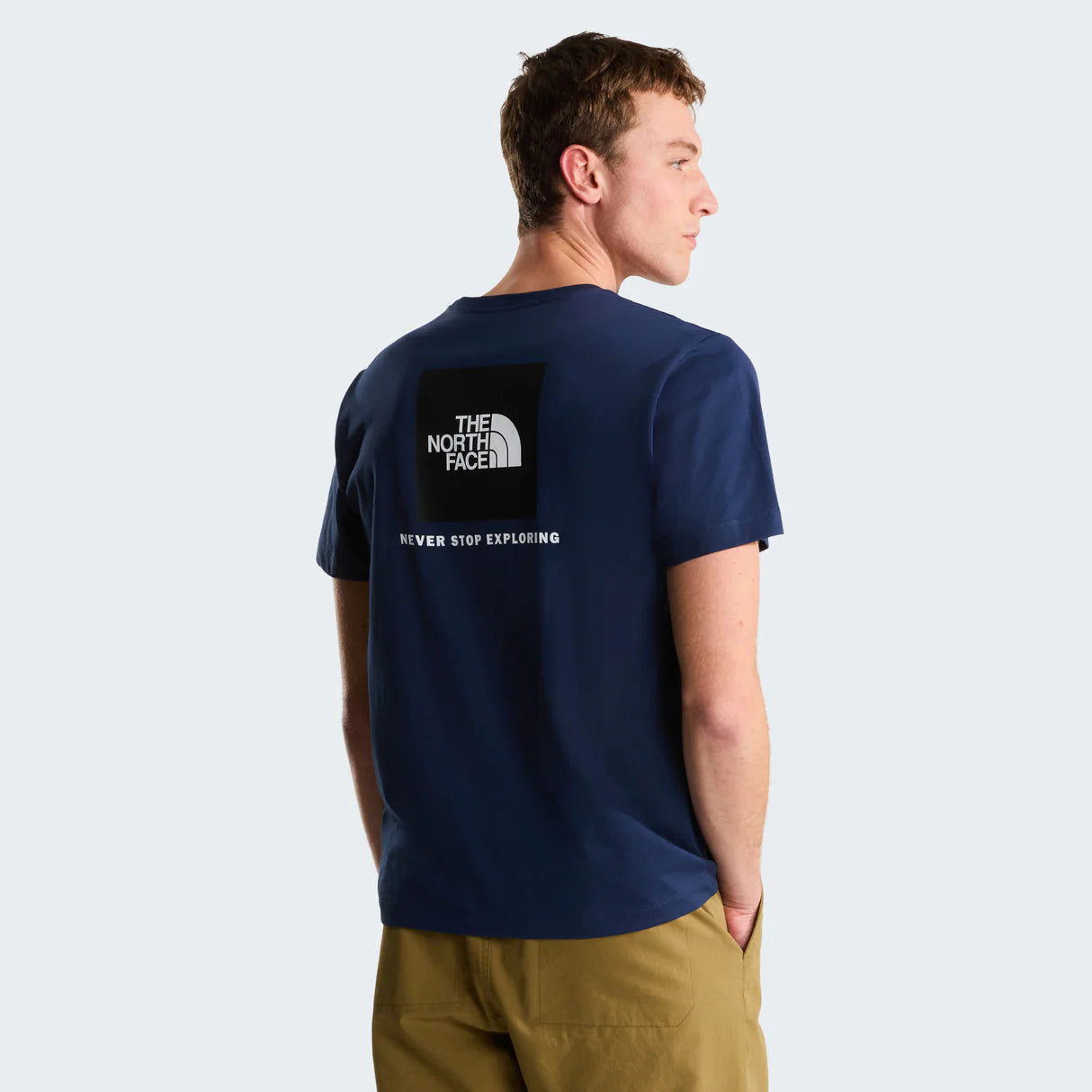 The North Face Evolution Box NSE Short-Sleeve Tee (Men's) - Summit Navy