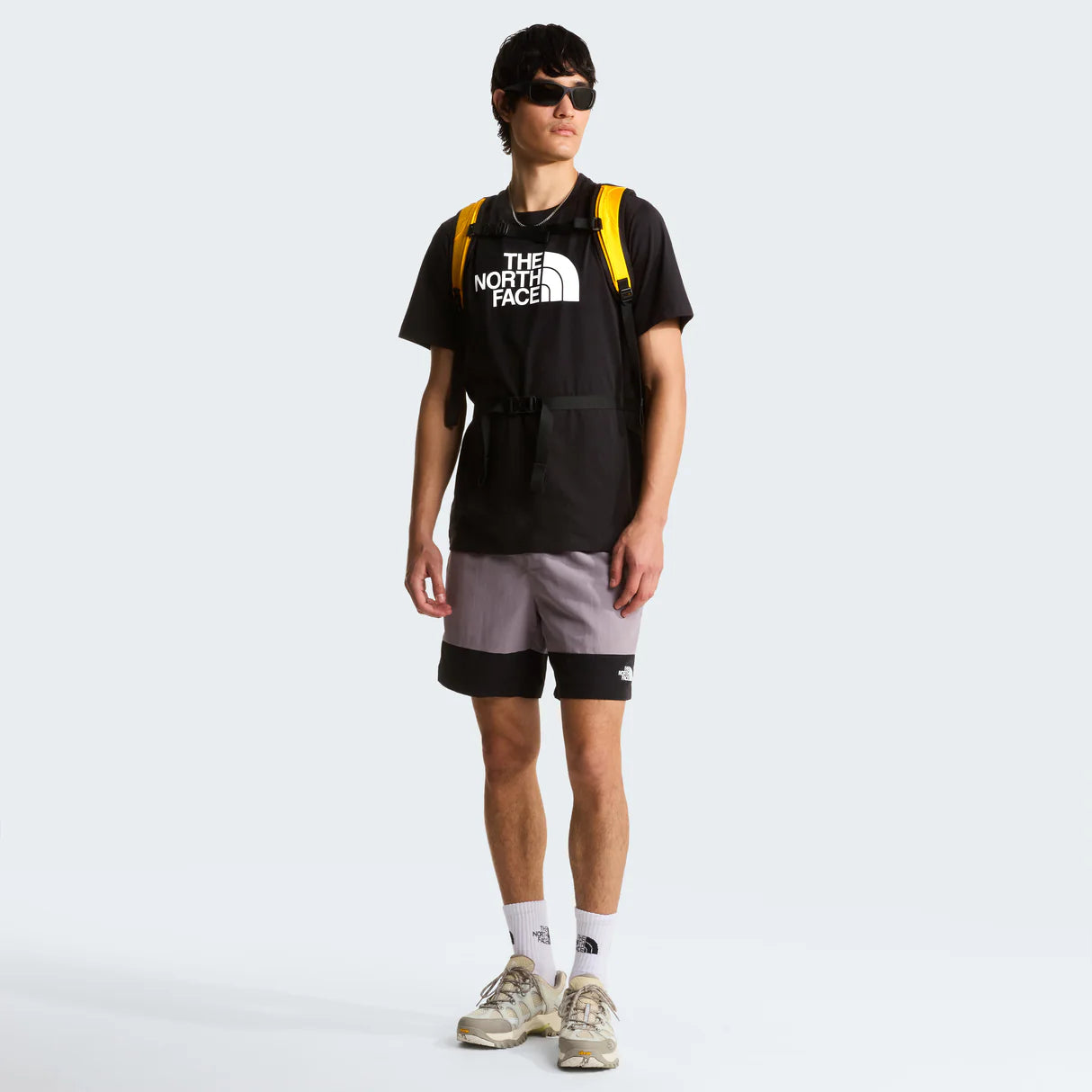 The North Face Evolution Half Dome Short-Sleeve Tee (Men's) - TNF Black/TNF White