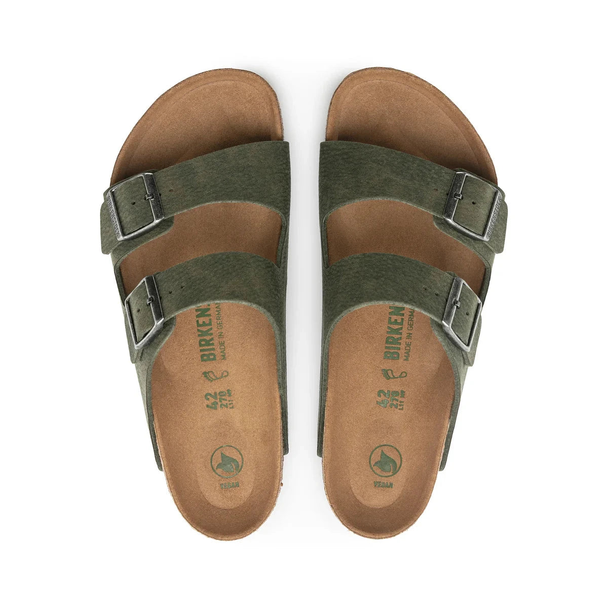 Birkenstock Arizona Vegan Synthetic Soft Sandal - Regular (Unisex)
