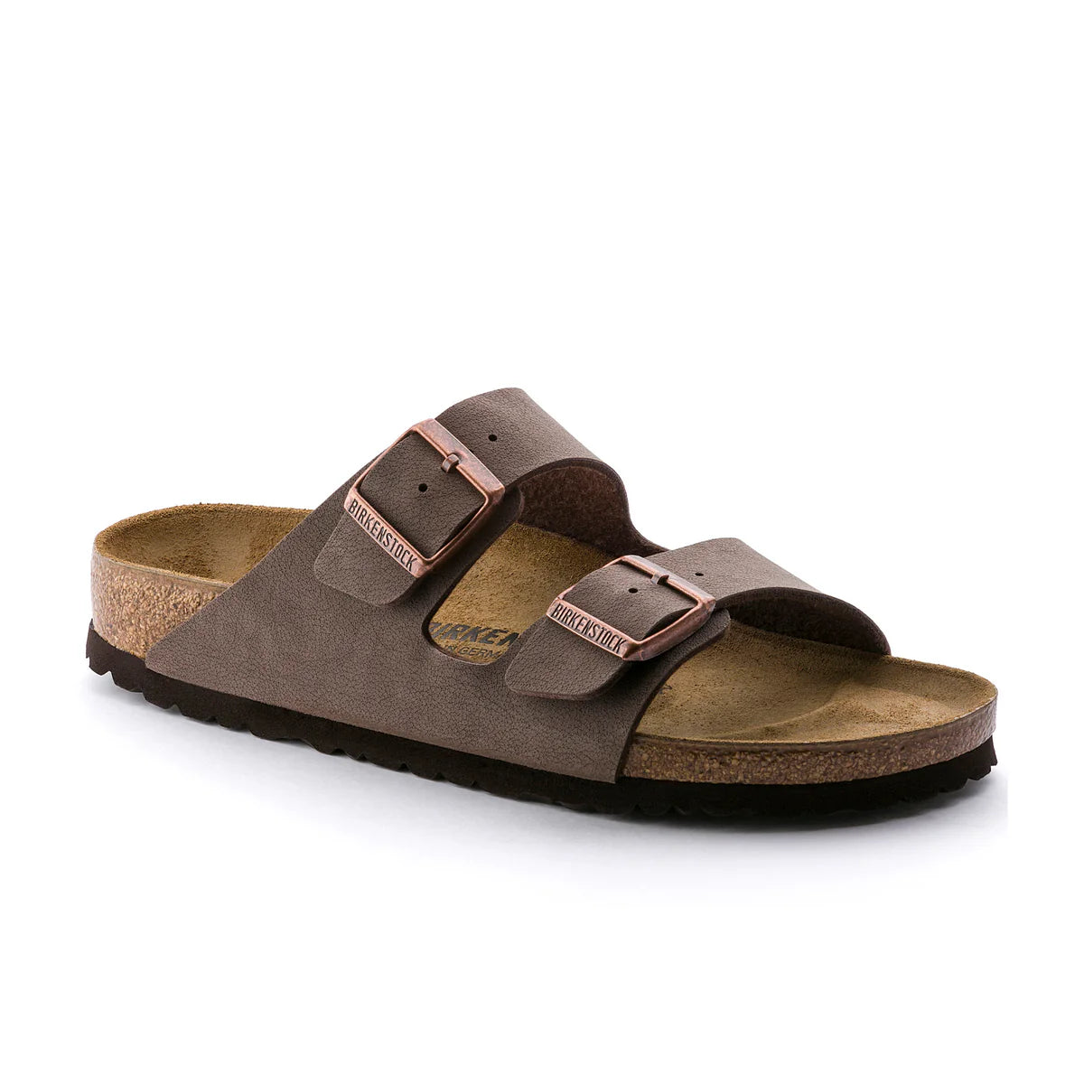 Birkenstock Arizona BirkiBuc Sandal Regular (Unisex) - Mocca