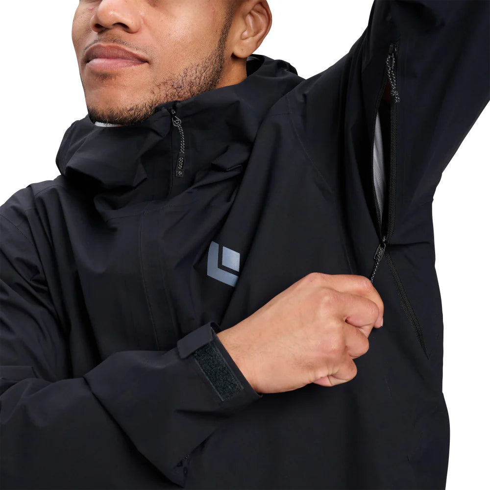 Black Diamond Strataline Stretch Shell (Men's) - Black