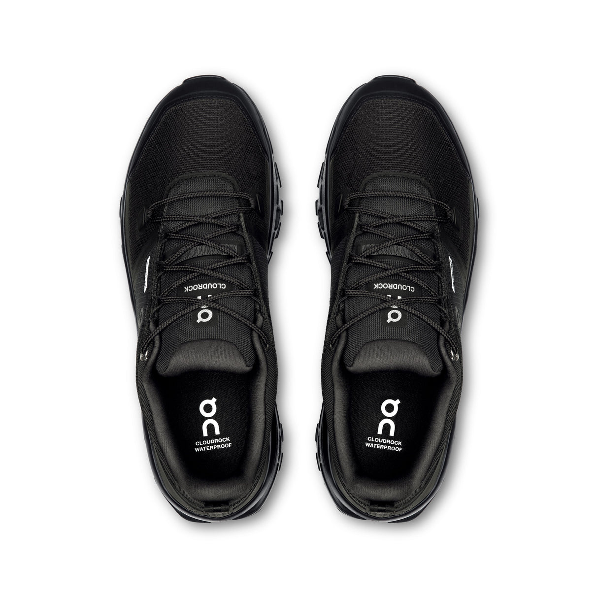 On Cloudrock Low Waterproof (Men's) - Black/Black - Find Your Feet Australia Hobart Launceston Tasmania