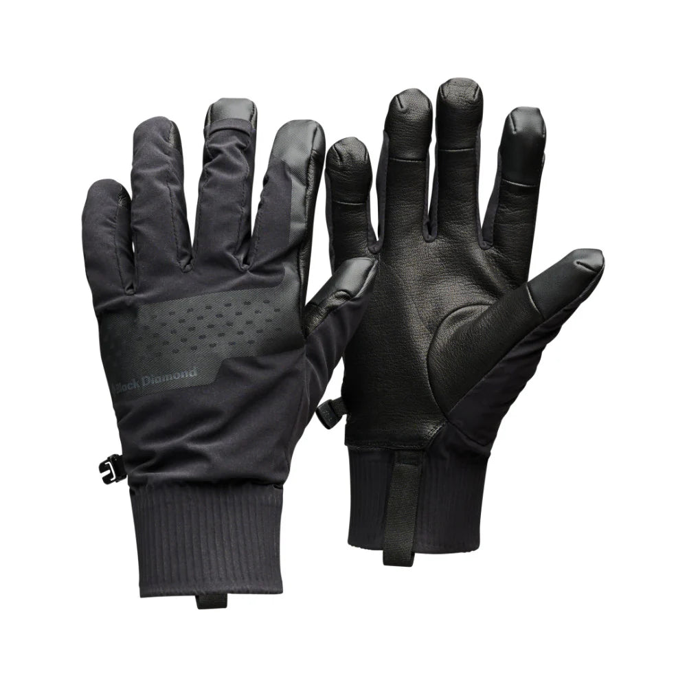 Black Diamond Alpine Softshell Gloves - Black