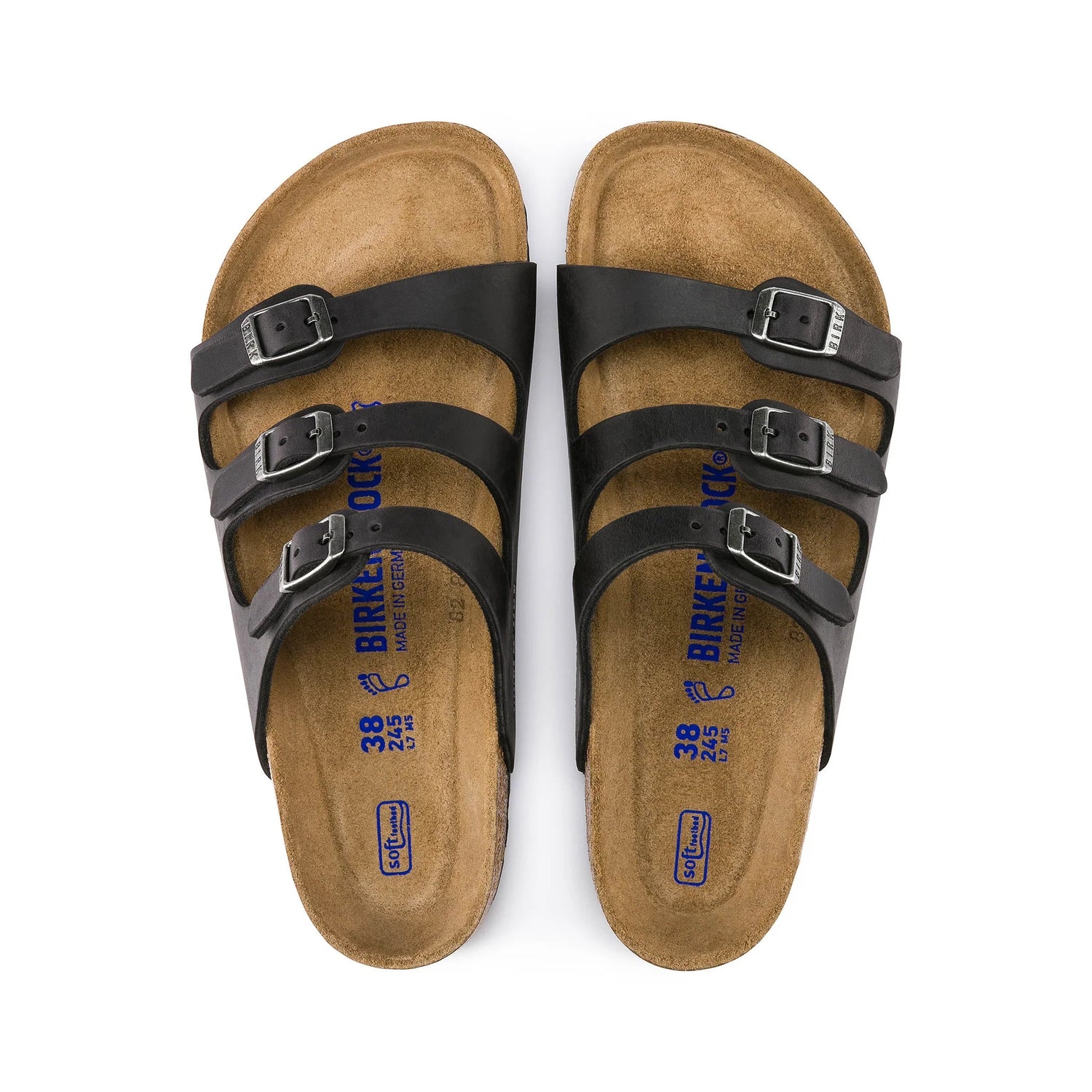 Birkenstock Florida SFB Oiled Leather - Regular (Women's) Birkenstock