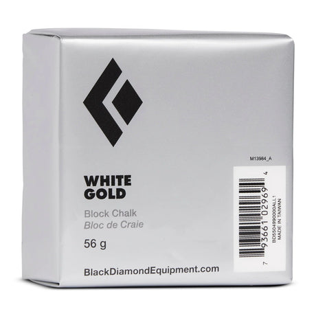 Black Diamond White Gold Chalk Block - 56g Black Diamond