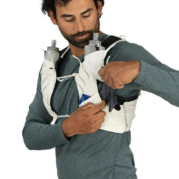 Osprey Duro Pro 10 Run Hydration Vest (Men's) - Mystery White