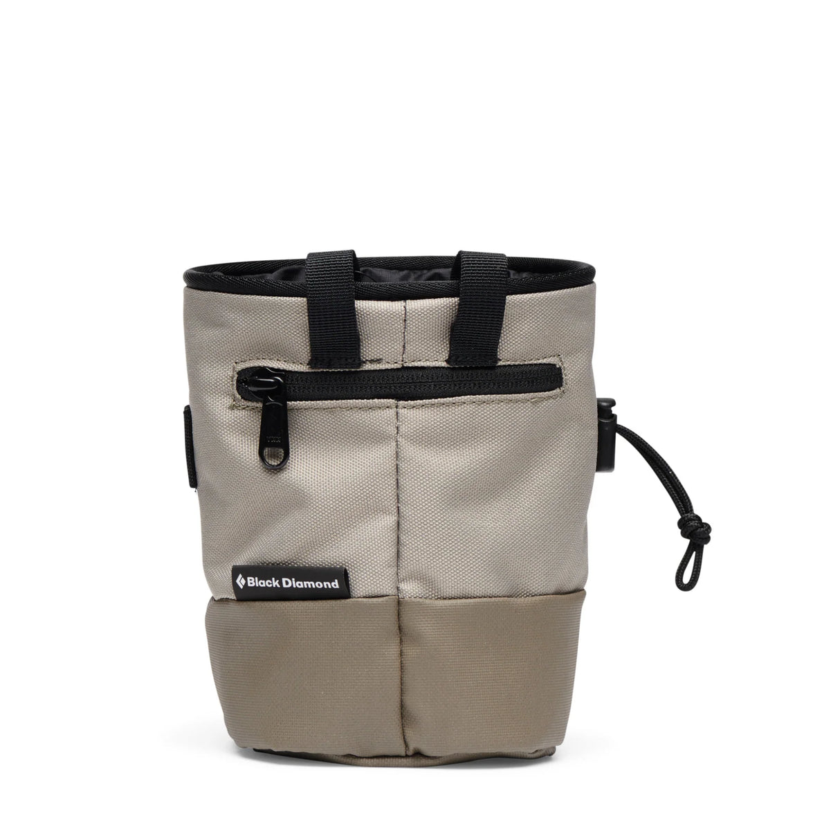 Black Diamond Mojo Zip Chalk Bag - Moonstone - Grey