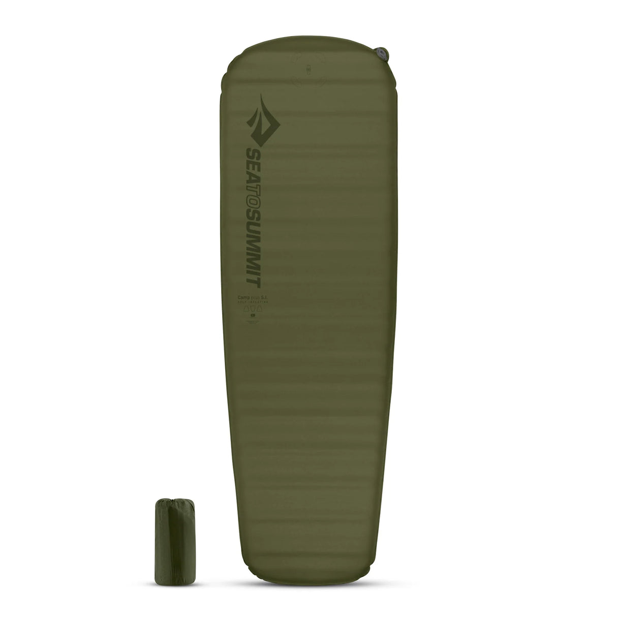 Sea to Summit Camp Plus Self Inflating Sleeping Mat - Green
