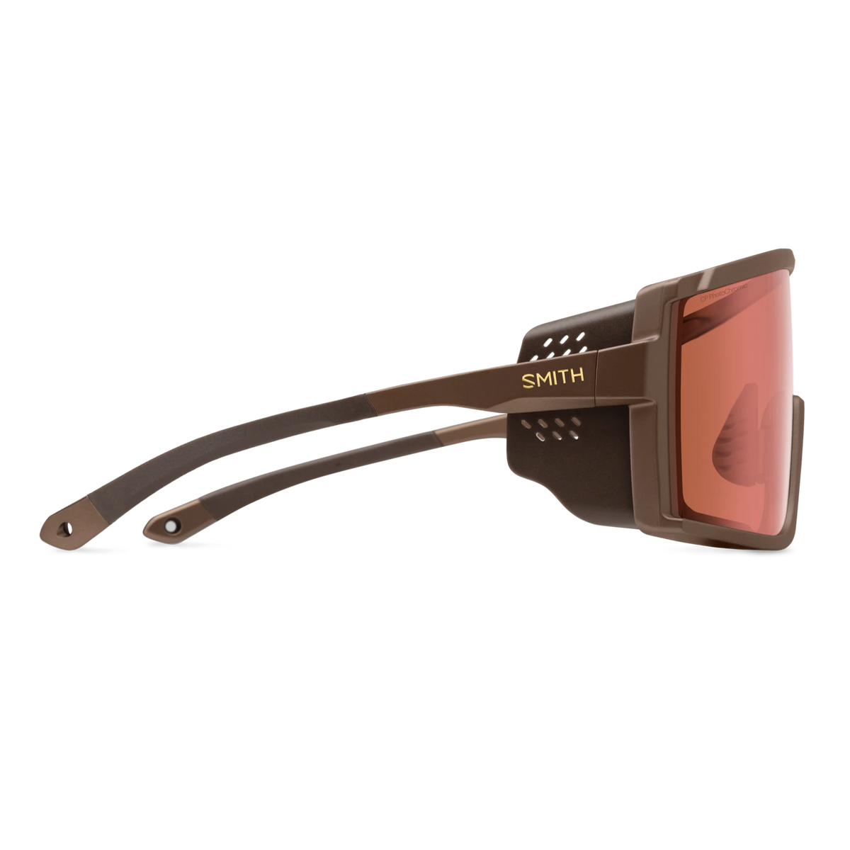 - Smith Pursuit Sunglasses - Matte Gold Dust | ChromaPop Glacier Photochromic Rose Gold Mirror