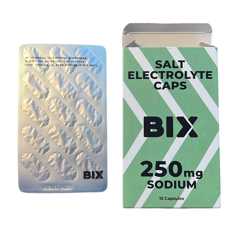 Bix - Salt Electrolyte Caps - 15 pack Bix Hydration