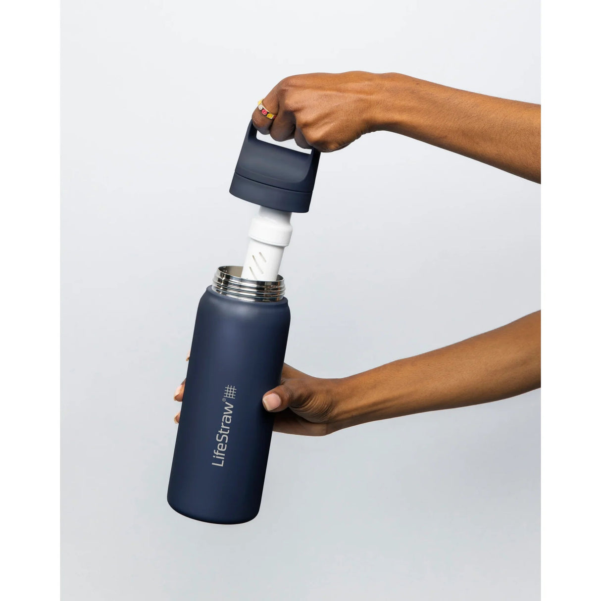 LifeStraw Go 2.0 Stainless Steel Water Filter Bottle