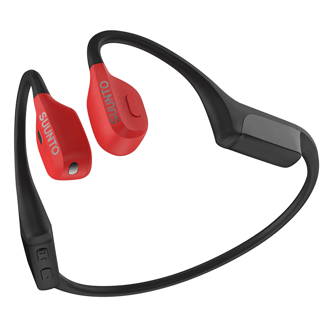 Suunto Wing Open Ear Headphones - Lava Red Suunto